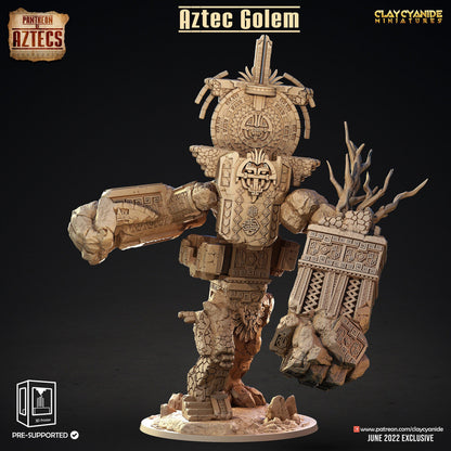 3D Printed Clay Cyanide Pantheon Of Aztecs Set Ragnarok D&D