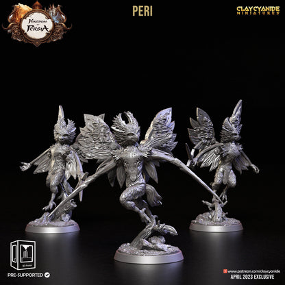 3D Printed Clay Cyanide Peri Kingdom of Persia 28 32 mm D&D