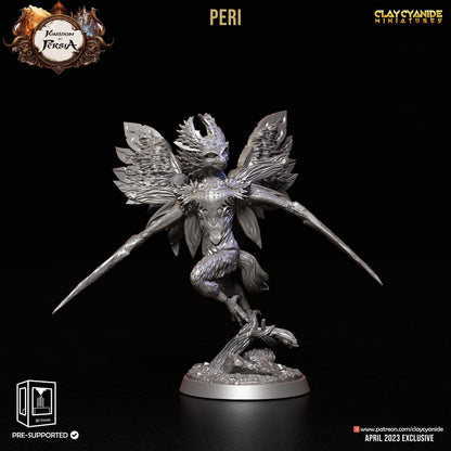 3D Printed Clay Cyanide Peri Kingdom of Persia 28 32 mm D&D