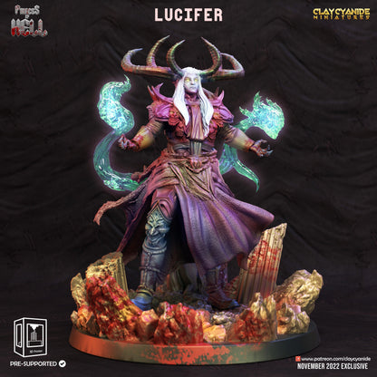 3D Printed Clay Cyanide Princess of Hell Ragnarok D&D
