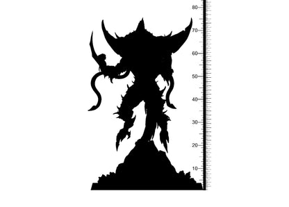 3D Printed Clay Cyanide Punga Maori Mythos 28mm-32mm Ragnarok D&D