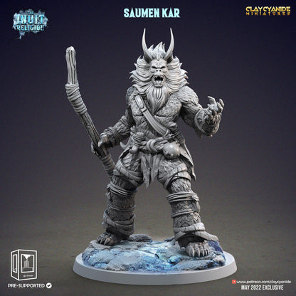 3D Printed Clay Cyanide Saumen Kar Inuit Religion Ragnarok D&D