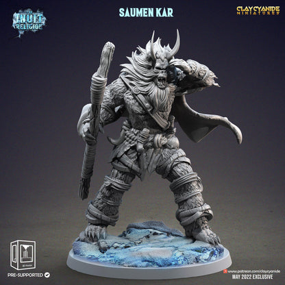 3D Printed Clay Cyanide Saumen Kar Inuit Religion Ragnarok D&D