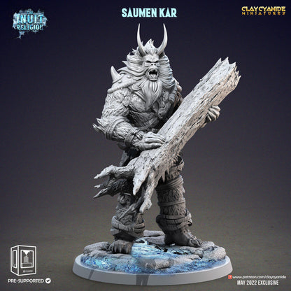 3D Printed Clay Cyanide Saumen Kar Inuit Religion Ragnarok D&D