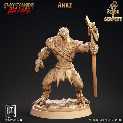 3D Printed Clay Cyanide Seeds of the Serpent Factions Tribes Wargrounds Ragnarok D&D