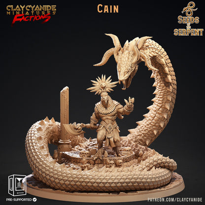 3D Printed Clay Cyanide Seeds of the Serpent Factions Tribes Wargrounds Ragnarok D&D