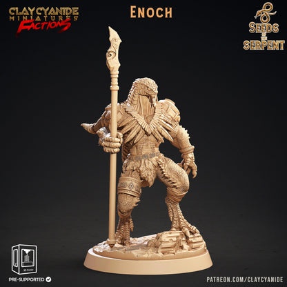 3D Printed Clay Cyanide Seeds of the Serpent Factions Tribes Wargrounds Ragnarok D&D