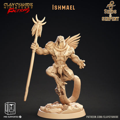 3D Printed Clay Cyanide Seeds of the Serpent Factions Tribes Wargrounds Ragnarok D&D