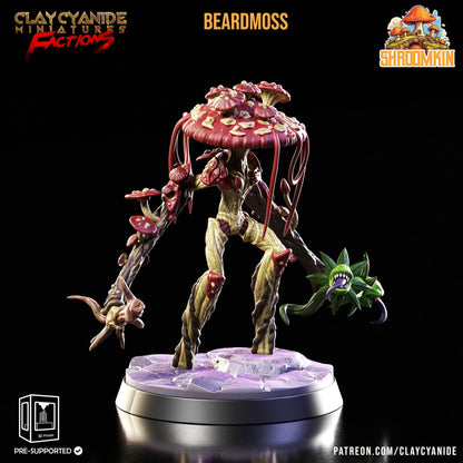 3D Printed Clay Cyanide Shroomkin Factions Tribes 28 32 mm D&D