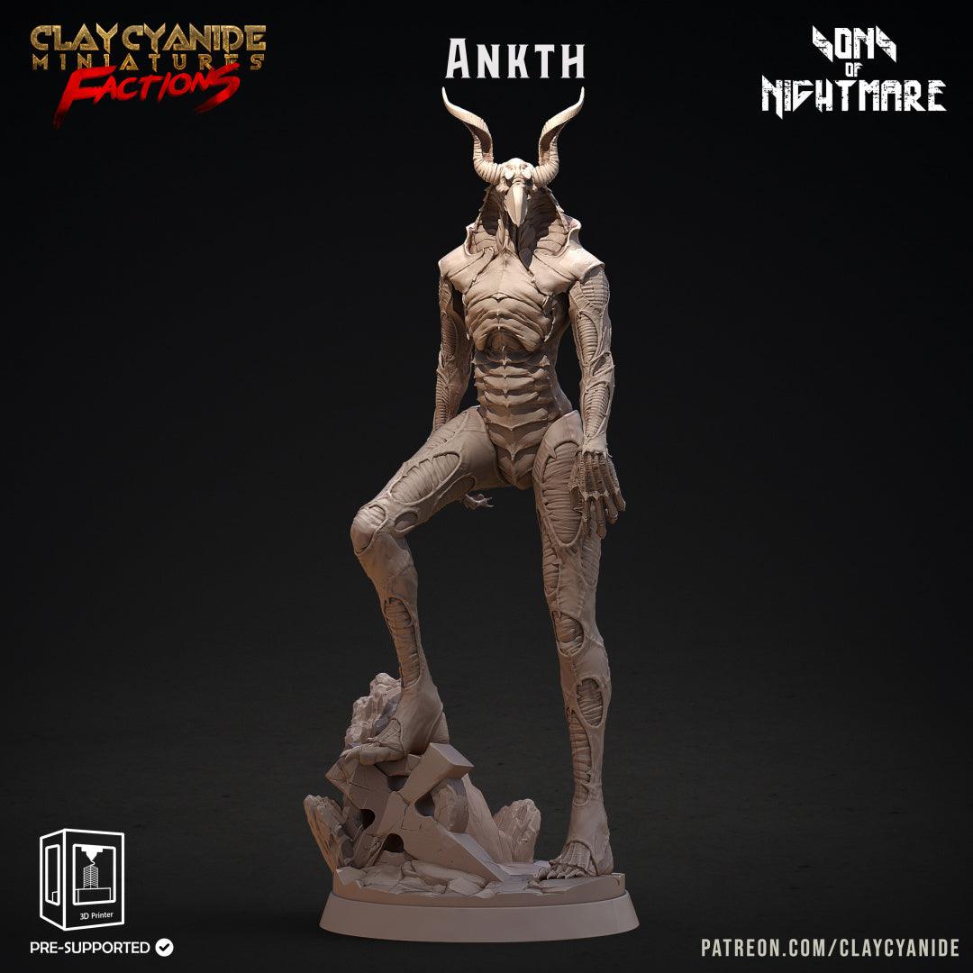 3D Printed Clay Cyanide Sons of Nightmare Tribes Factions Ragnarok D&D