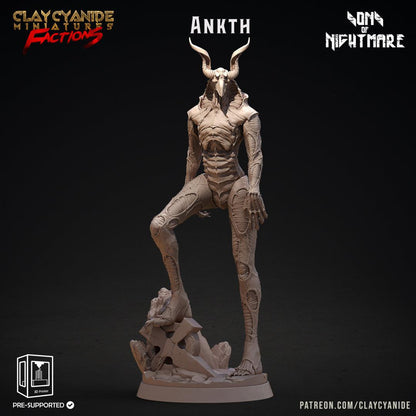 3D Printed Clay Cyanide Sons of Nightmare Tribes Factions Ragnarok D&D