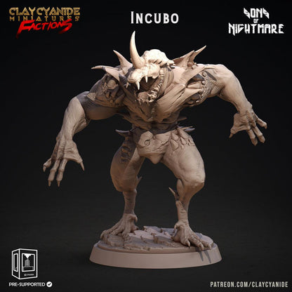 3D Printed Clay Cyanide Sons of Nightmare Tribes Factions Ragnarok D&D