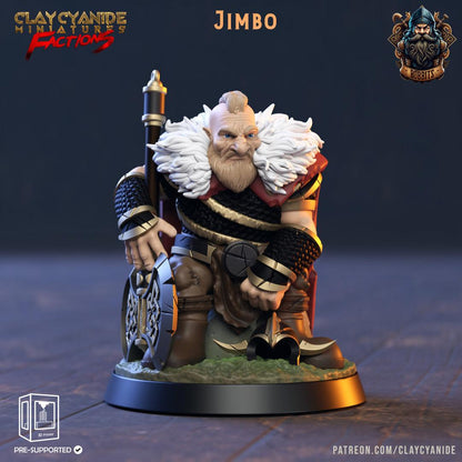 3D Printed Clay Cyanide The Bobbits Factions Ragnarok D&D