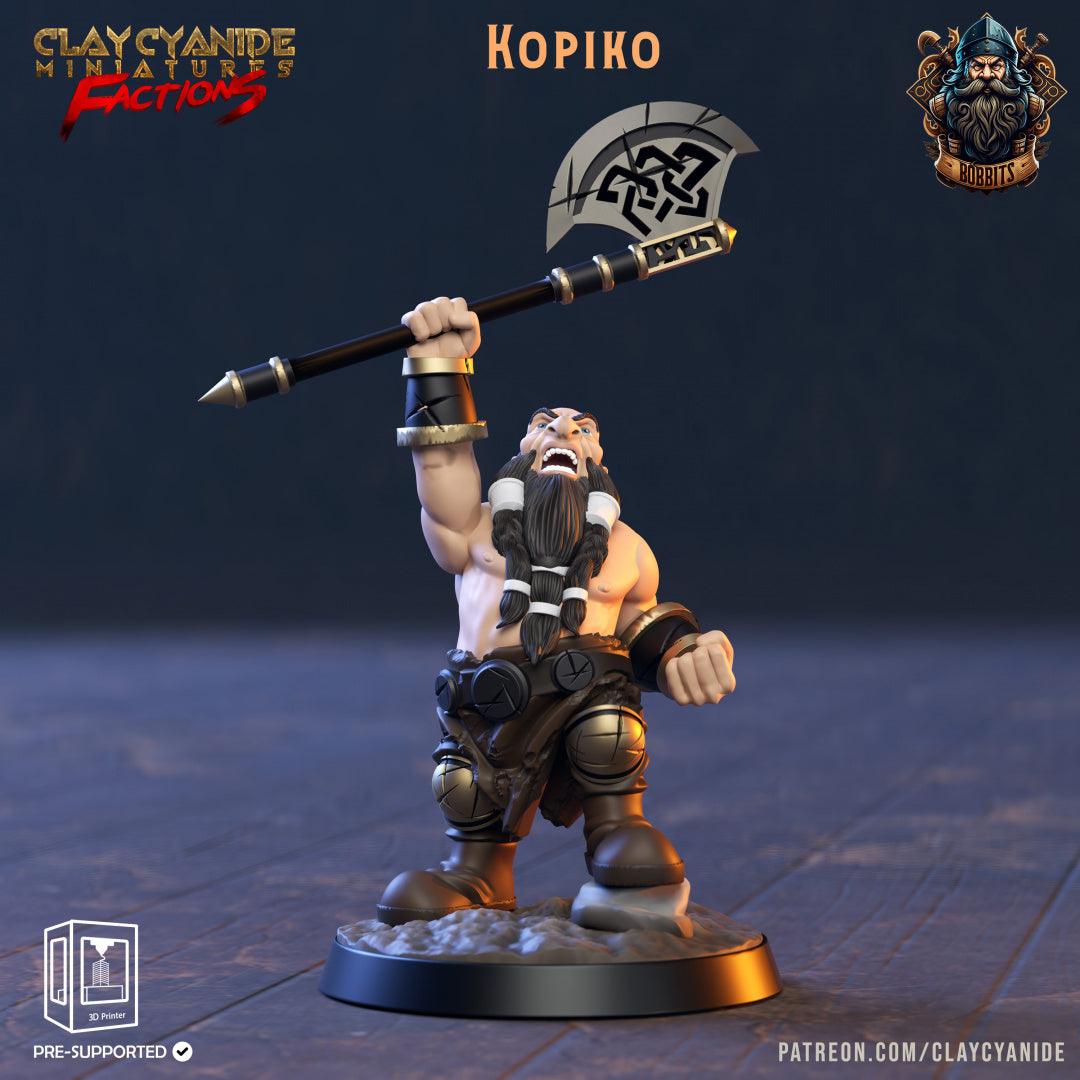 3D Printed Clay Cyanide The Bobbits Factions Ragnarok D&D