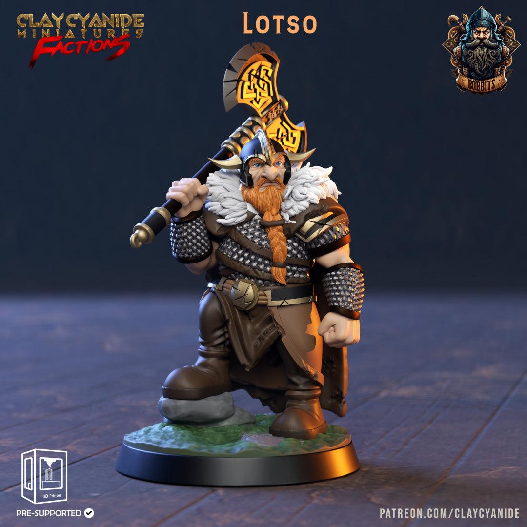 3D Printed Clay Cyanide The Bobbits Factions Ragnarok D&D