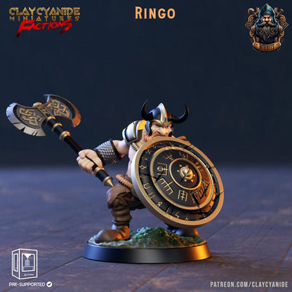 3D Printed Clay Cyanide The Bobbits Factions Ragnarok D&D
