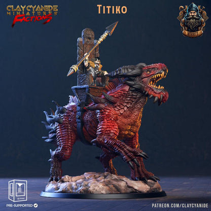 3D Printed Clay Cyanide The Bobbits Factions Ragnarok D&D