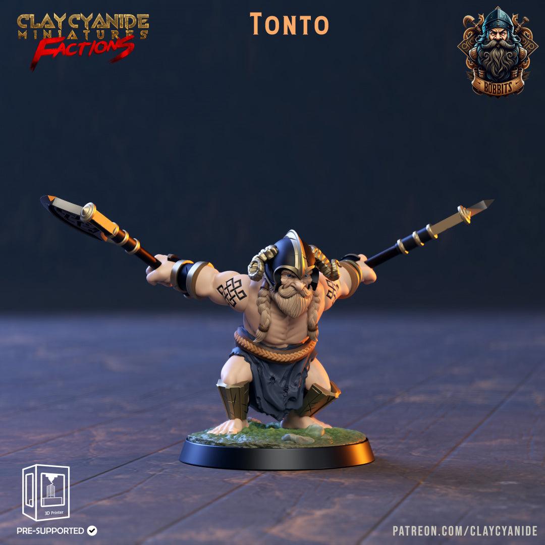 3D Printed Clay Cyanide The Bobbits Factions Ragnarok D&D