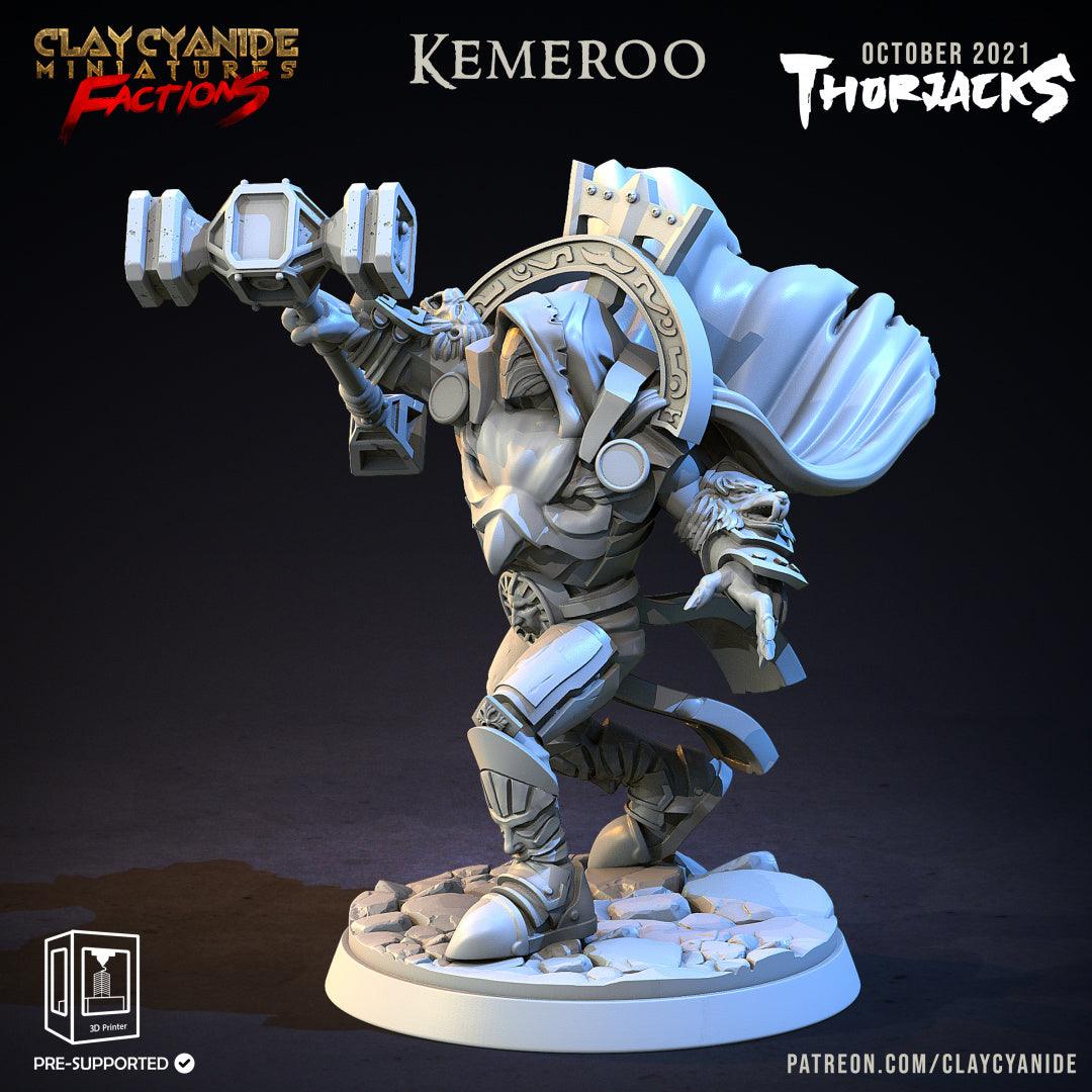 3D Printed Clay Cyanide Thorjacks Tribes Factions Ragnarok D&D
