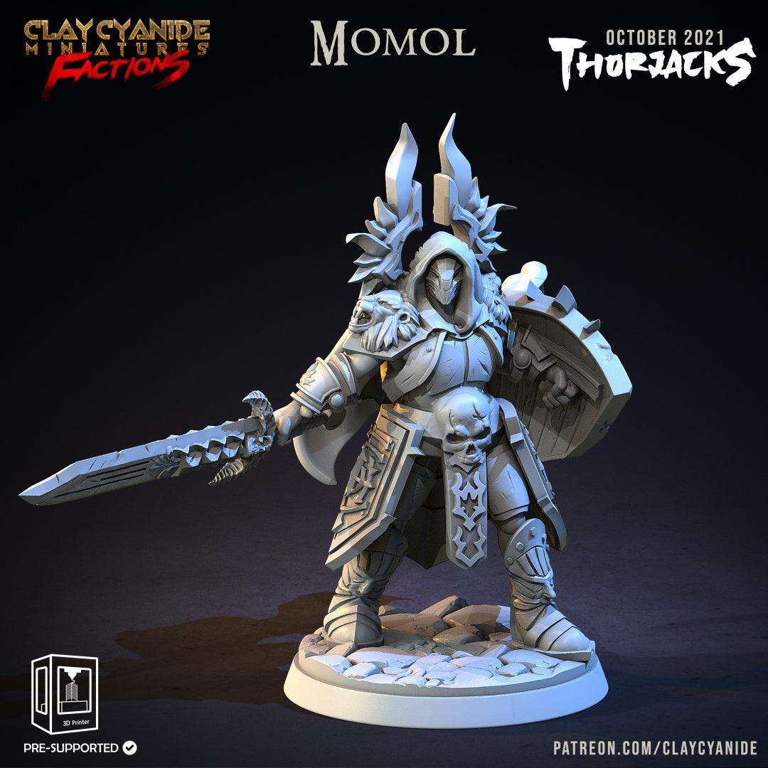 3D Printed Clay Cyanide Thorjacks Tribes Factions Ragnarok D&D