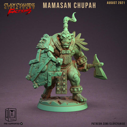 3D Printed Clay Cyanide Ugok Warlords Orks Tribes Factions Ragnarok D&D