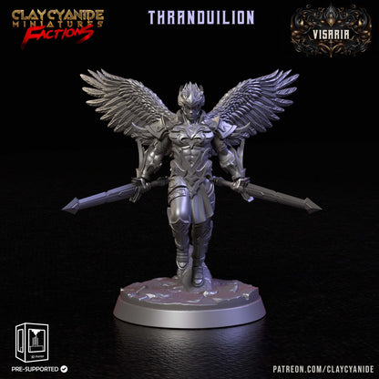 3D Printed Clay Cyanide Visarian Nobles Factions Ragnarok D&D