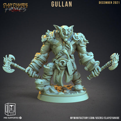 3D Printed Clay Cyanide War Trolls Tribes Factions Ragnarok D&D