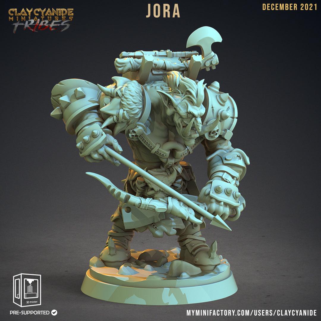 3D Printed Clay Cyanide War Trolls Tribes Factions Ragnarok D&D