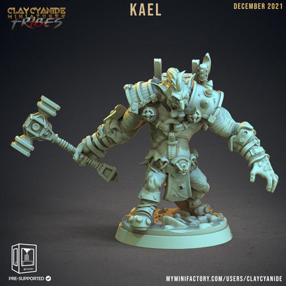 3D Printed Clay Cyanide War Trolls Tribes Factions Ragnarok D&D