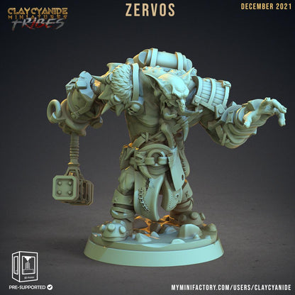 3D Printed Clay Cyanide War Trolls Tribes Factions Ragnarok D&D