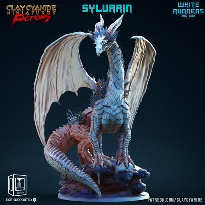 3D Printed Clay Cyanide White Runners Factions Tribes Ragnarok D&D
