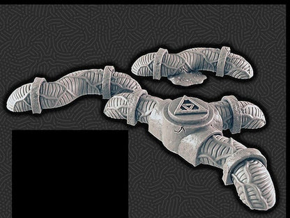3D Printed EC3D Designs Terrain Set A Den of Alien Evil 28 32mm D&D