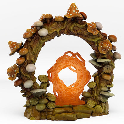 3D Printed Fantastic Plants and Rocks Forest Mushrooms Portal With Its Mushroom Slime Effect 28mm - 32mm D&D Wargaming