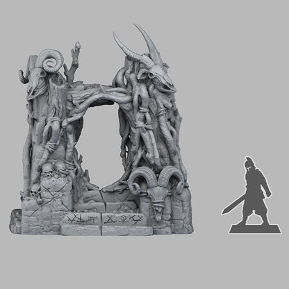 3D Printed Fantastic Plants and Rocks Witch Portal 28mm - 32mm D&D Wargaming