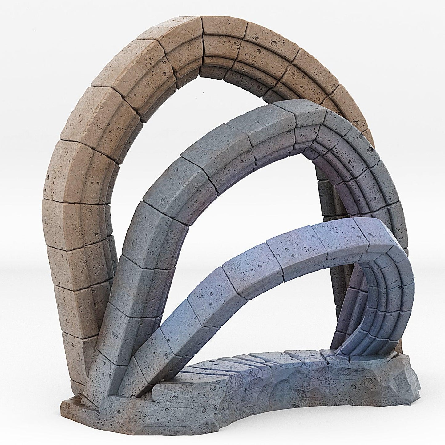 3D Printed Fantastic Portals and Effects Celestial Portal 28mm - 32mm D&D Wargaming