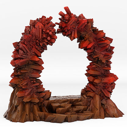 3D Printed Fantastic Portals and Effects Crystal Portal 28mm - 32mm D&D Wargaming