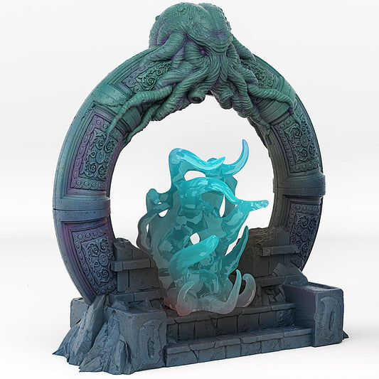 3D Printed Fantastic Portals and Effects Cthulhu's Portal 28mm - 32mm D&D Wargaming