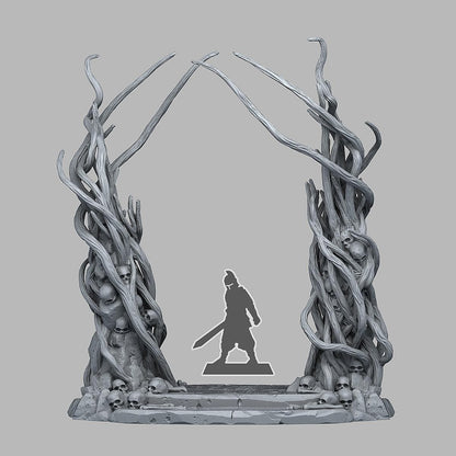 3D Printed Fantastic Portals and Effects Dark Forest Portal 28mm - 32mm D&D Wargaming