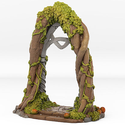 3D Printed Fantastic Portals and Effects Elfic Portal 28mm - 32mm D&D Wargaming