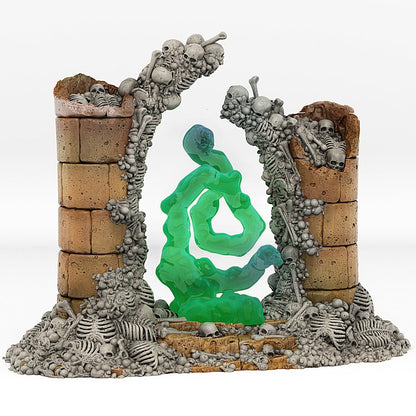 3D Printed Fantastic Portals and Effects Skeletons Portal 28mm - 32mm D&D Wargaming