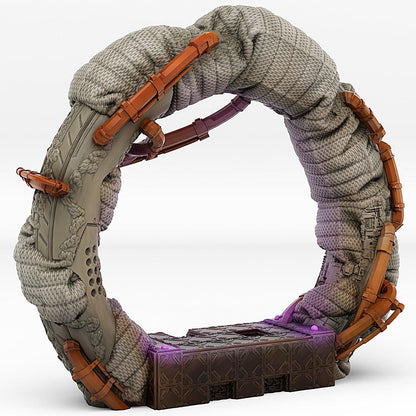 3D Printed Fantastic Portals and Effects Space Ship Portal 28mm - 32mm D&D Wargaming