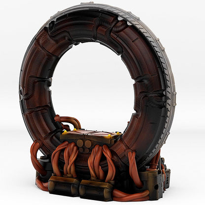 3D Printed Fantastic Portals and Effects Stars Portal 28mm - 32mm D&D Wargaming