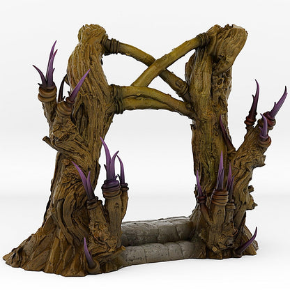 3D Printed Fantastic Portals and Effects Witch Portal 28mm - 32mm D&D Wargaming