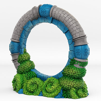 3D Printed Fantastic Portals and Effects Wonderland Portal 28mm - 32mm D&D Wargaming