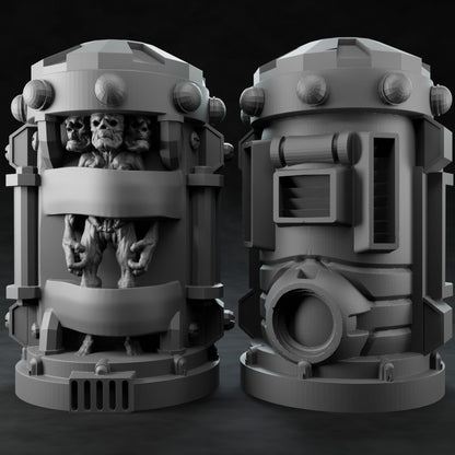3D Printed Nafarrate Alien Capsule Set Space Orcs 28 32 mm D&D