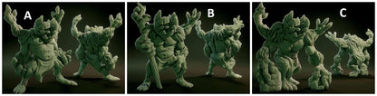 3D Printed Nafarrate Gug Lovecraftian Bestiary 28 32 mm D&D