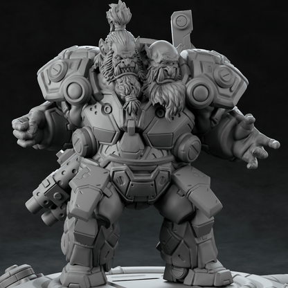 3D Printed Nafarrate Heavy Orc Set Space Orcs 28 32 mm D&D