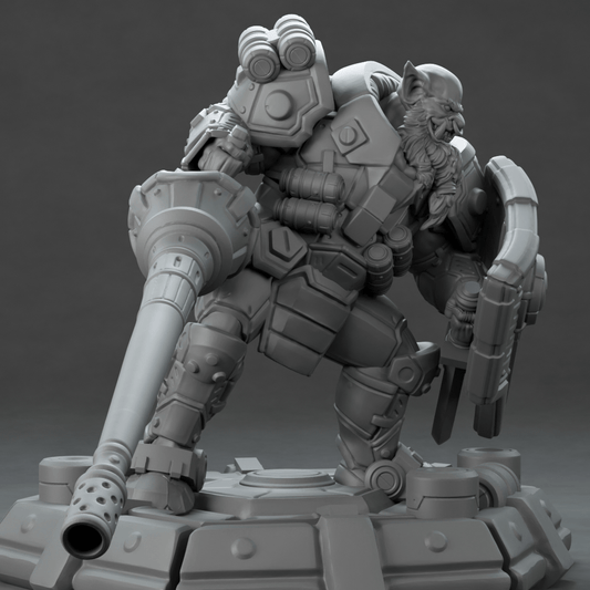 3D Printed Nafarrate Hunter Orc Set Space Orcs 28 32 mm D&D
