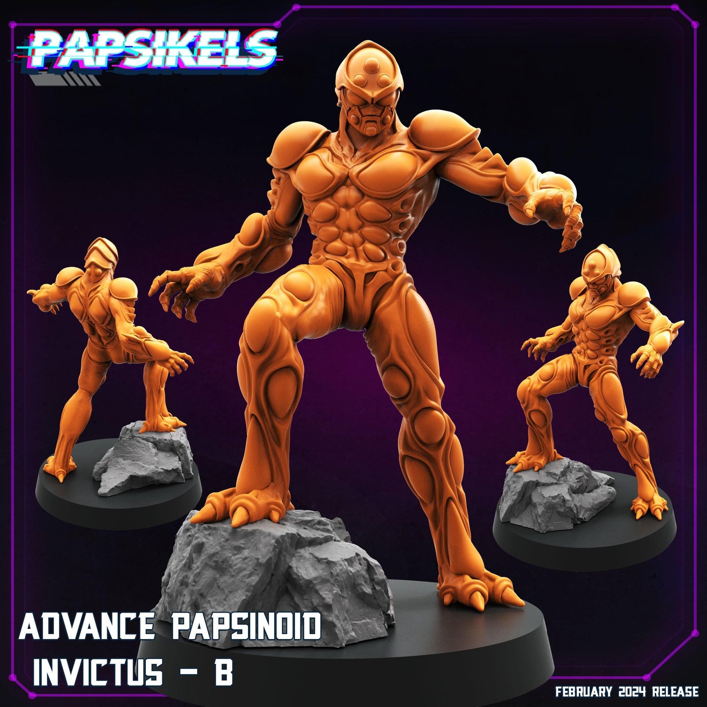 3D Printed Papsikels Advance Papsinoid Invictus Set 28mm 32mm