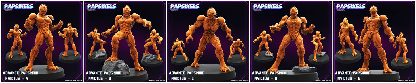 3D Printed Papsikels Advance Papsinoid Invictus Set 28mm 32mm